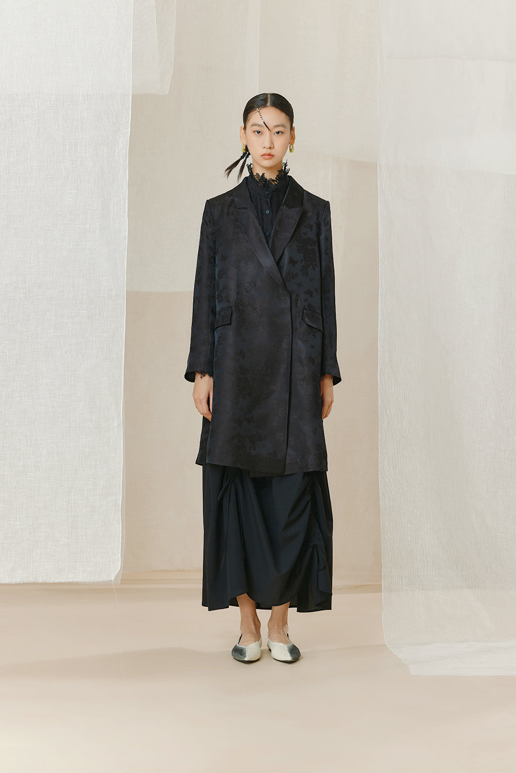 Women's trench coat J36127 – LazyLion