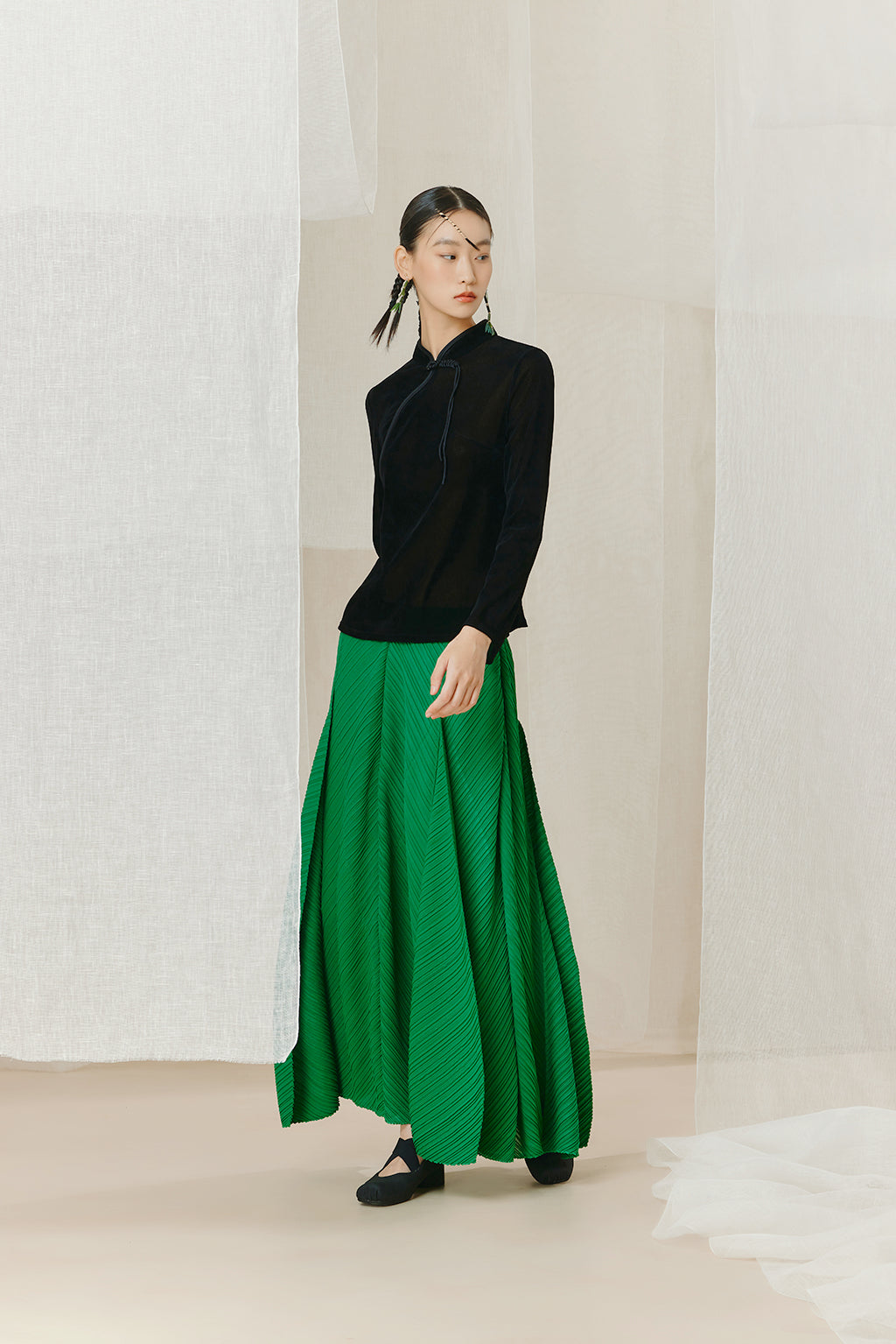 Women's long skirt K36151